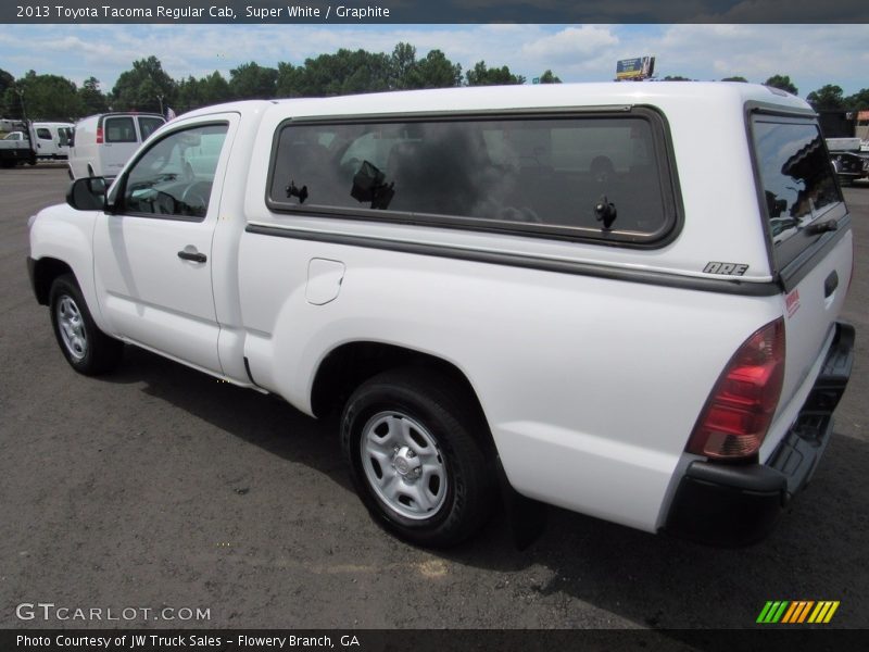 Super White / Graphite 2013 Toyota Tacoma Regular Cab