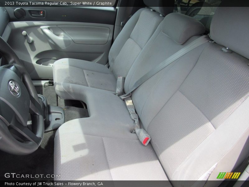 Super White / Graphite 2013 Toyota Tacoma Regular Cab