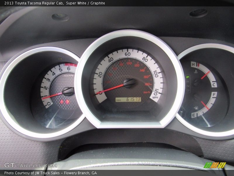Super White / Graphite 2013 Toyota Tacoma Regular Cab
