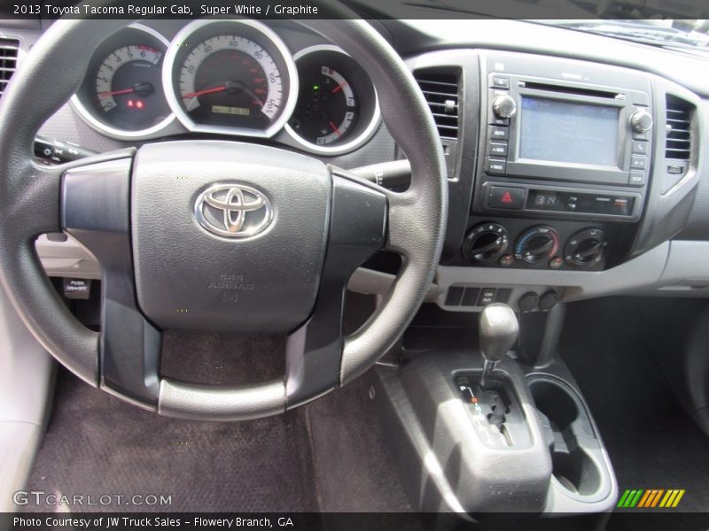 Super White / Graphite 2013 Toyota Tacoma Regular Cab