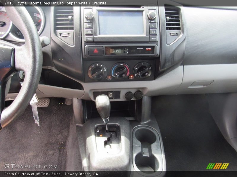 Super White / Graphite 2013 Toyota Tacoma Regular Cab