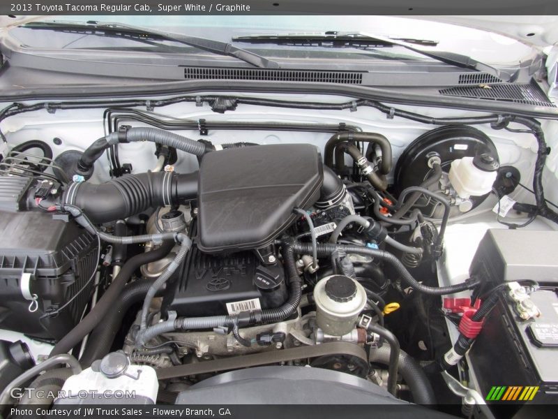 Super White / Graphite 2013 Toyota Tacoma Regular Cab