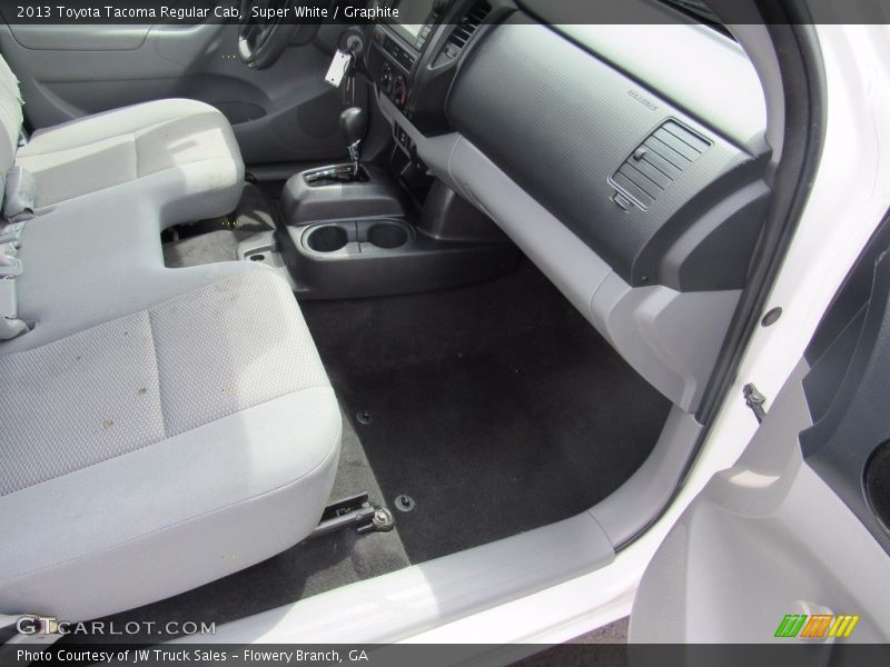 Super White / Graphite 2013 Toyota Tacoma Regular Cab
