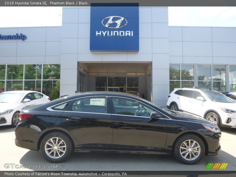 Phantom Black / Black 2018 Hyundai Sonata SE