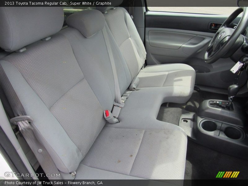 Super White / Graphite 2013 Toyota Tacoma Regular Cab