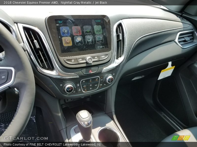 Nightfall Gray Metallic / Jet Black 2018 Chevrolet Equinox Premier AWD