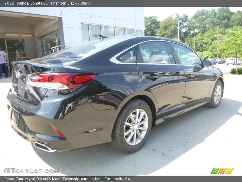 Phantom Black / Black 2018 Hyundai Sonata SE