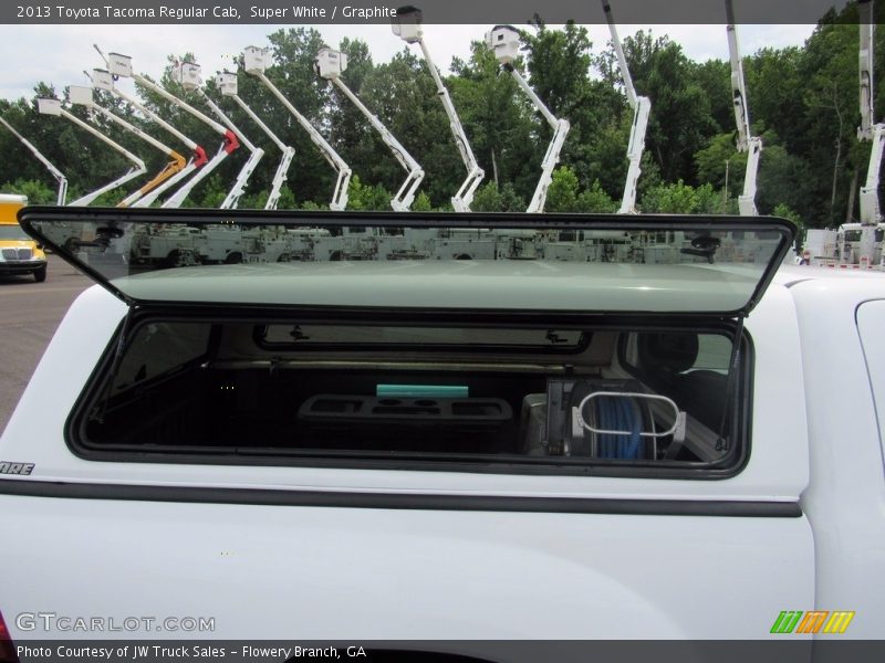 Super White / Graphite 2013 Toyota Tacoma Regular Cab