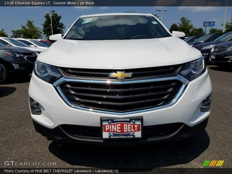 Summit White / Jet Black 2018 Chevrolet Equinox LT