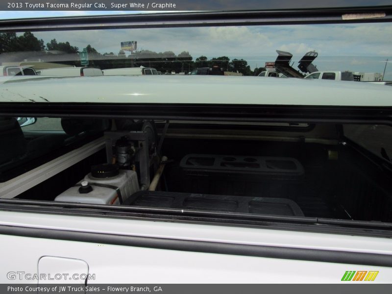 Super White / Graphite 2013 Toyota Tacoma Regular Cab