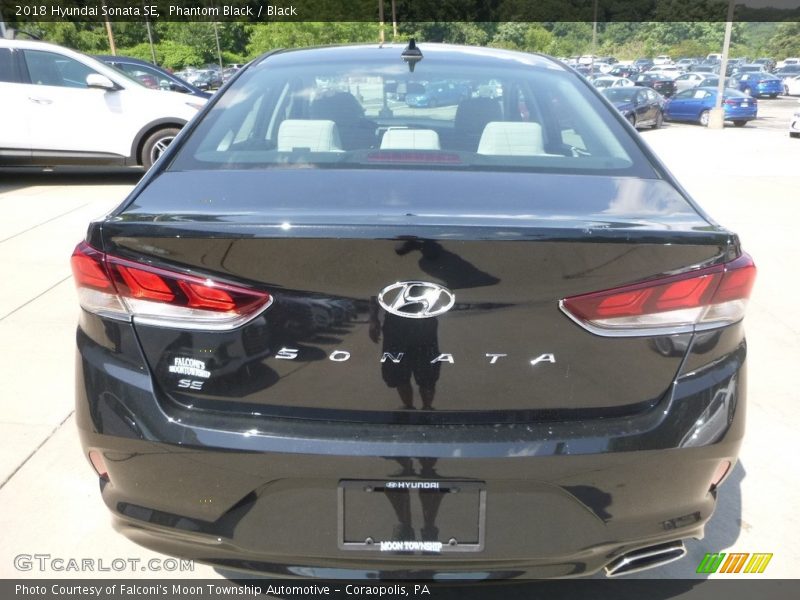 Phantom Black / Black 2018 Hyundai Sonata SE