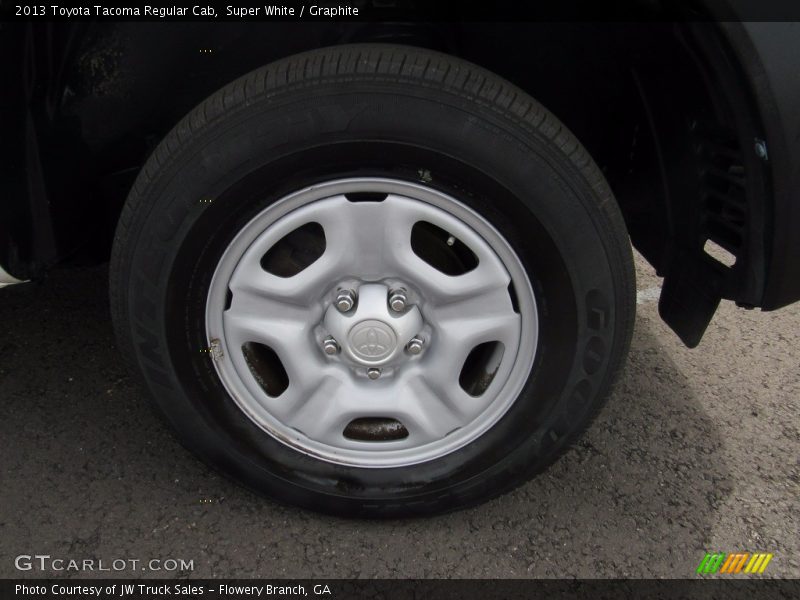 Super White / Graphite 2013 Toyota Tacoma Regular Cab