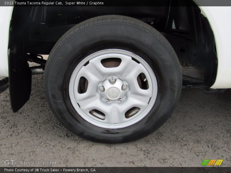 Super White / Graphite 2013 Toyota Tacoma Regular Cab