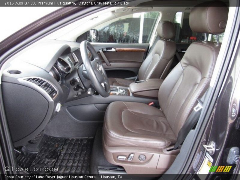 Daytona Gray Metallic / Black 2015 Audi Q7 3.0 Premium Plus quattro