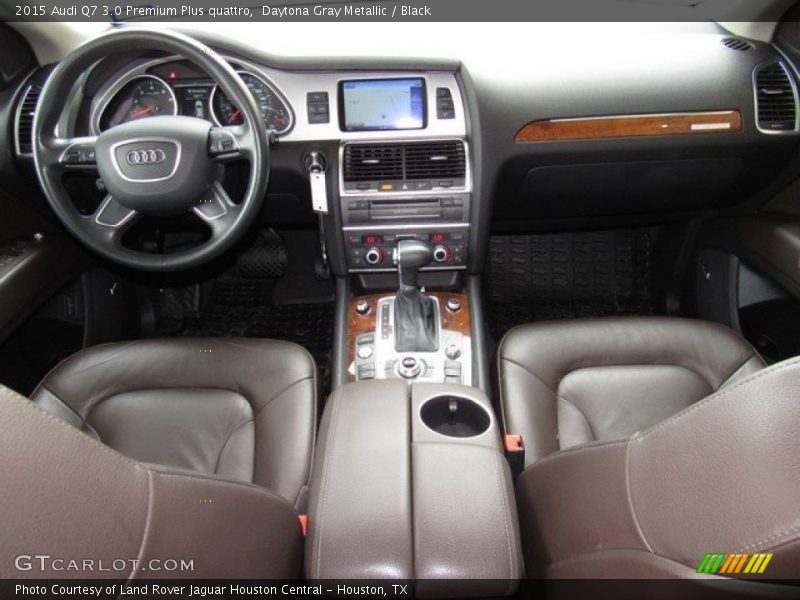 Daytona Gray Metallic / Black 2015 Audi Q7 3.0 Premium Plus quattro