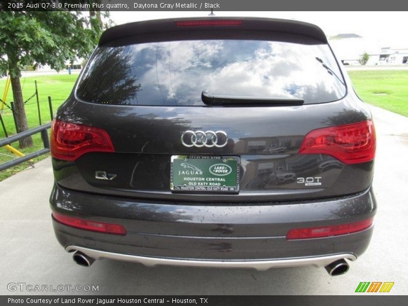 Daytona Gray Metallic / Black 2015 Audi Q7 3.0 Premium Plus quattro