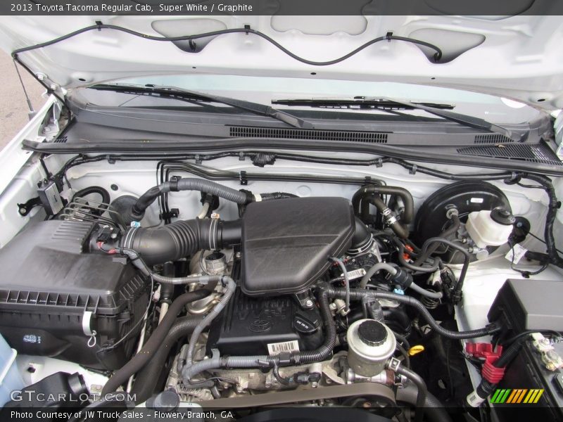 Super White / Graphite 2013 Toyota Tacoma Regular Cab