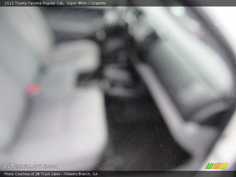 Super White / Graphite 2013 Toyota Tacoma Regular Cab