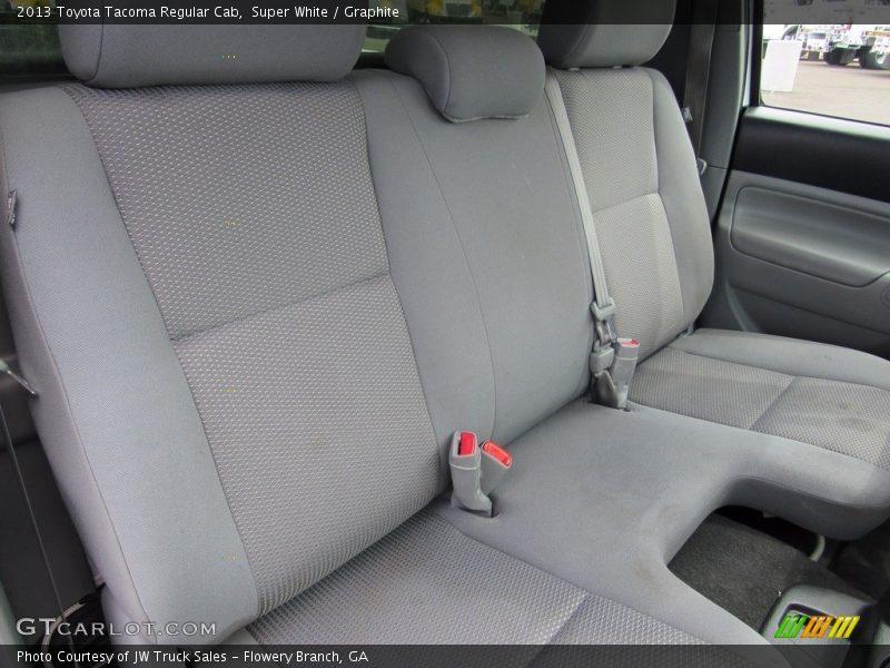 Super White / Graphite 2013 Toyota Tacoma Regular Cab