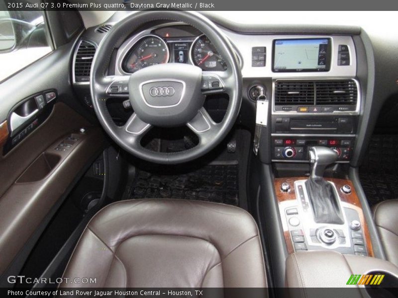 Daytona Gray Metallic / Black 2015 Audi Q7 3.0 Premium Plus quattro