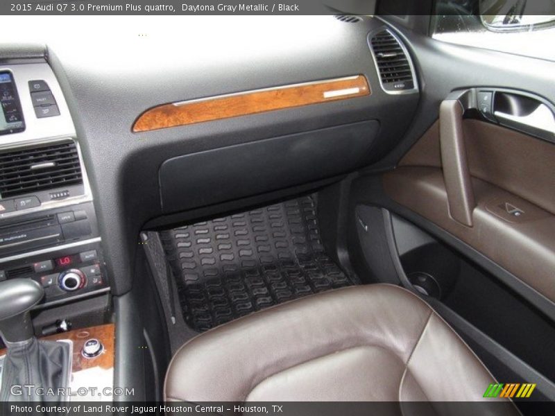 Daytona Gray Metallic / Black 2015 Audi Q7 3.0 Premium Plus quattro