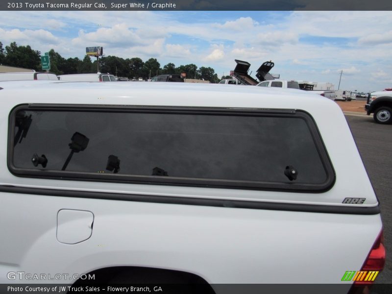 Super White / Graphite 2013 Toyota Tacoma Regular Cab