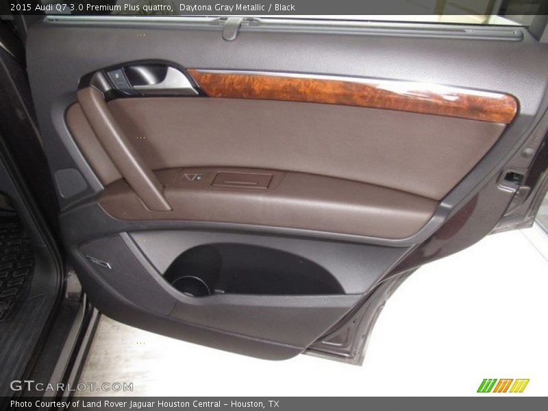 Daytona Gray Metallic / Black 2015 Audi Q7 3.0 Premium Plus quattro