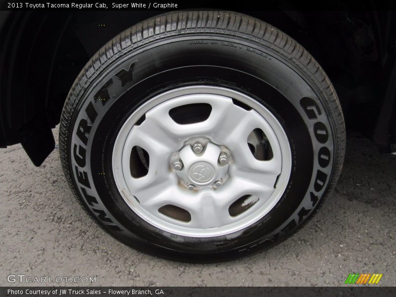Super White / Graphite 2013 Toyota Tacoma Regular Cab