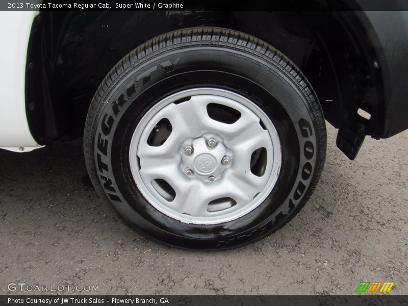 Super White / Graphite 2013 Toyota Tacoma Regular Cab