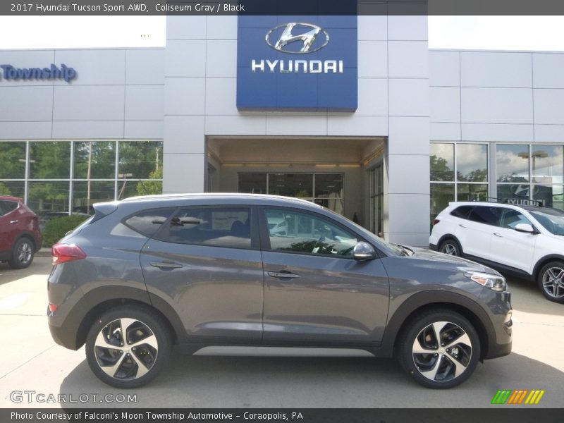 Coliseum Gray / Black 2017 Hyundai Tucson Sport AWD