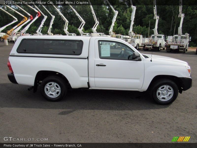 Super White / Graphite 2013 Toyota Tacoma Regular Cab