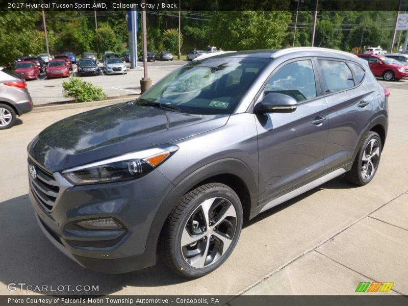 Coliseum Gray / Black 2017 Hyundai Tucson Sport AWD