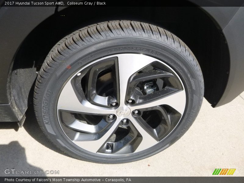 Coliseum Gray / Black 2017 Hyundai Tucson Sport AWD