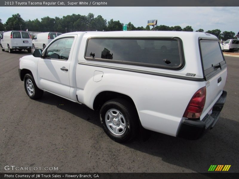 Super White / Graphite 2013 Toyota Tacoma Regular Cab