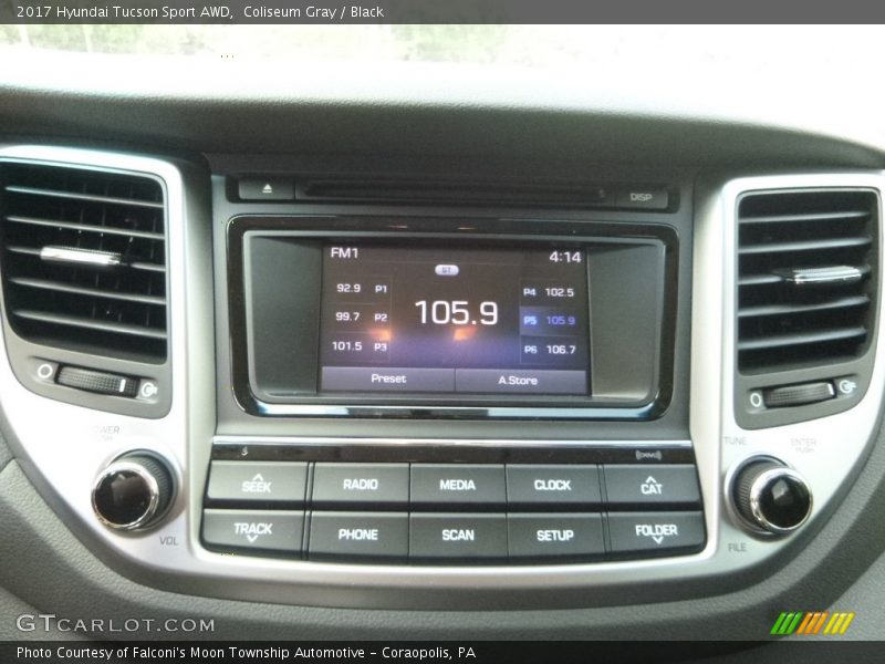 Coliseum Gray / Black 2017 Hyundai Tucson Sport AWD