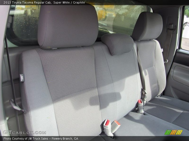 Super White / Graphite 2013 Toyota Tacoma Regular Cab