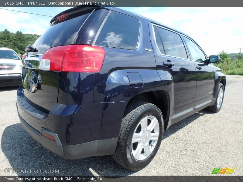 Dark Sapphire Blue Metallic / Jet Black 2015 GMC Terrain SLE