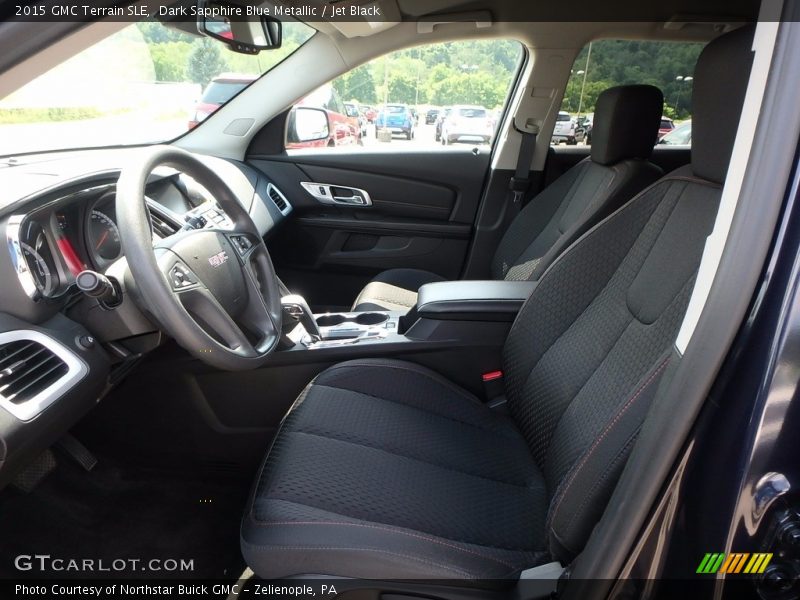 Dark Sapphire Blue Metallic / Jet Black 2015 GMC Terrain SLE
