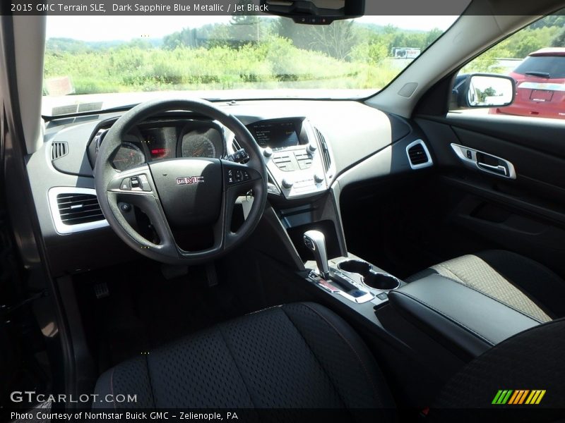 Dark Sapphire Blue Metallic / Jet Black 2015 GMC Terrain SLE
