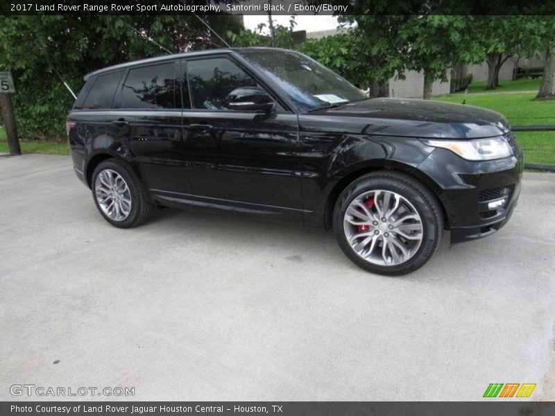 Santorini Black / Ebony/Ebony 2017 Land Rover Range Rover Sport Autobiography