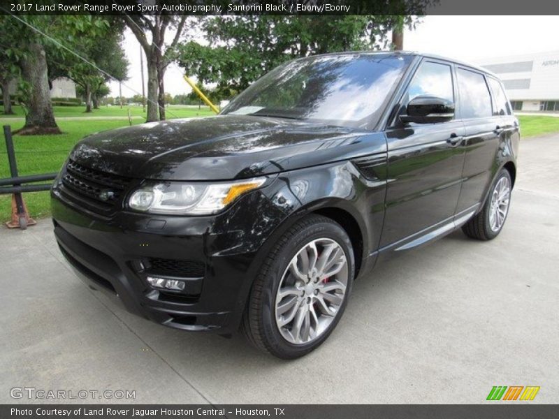 Santorini Black / Ebony/Ebony 2017 Land Rover Range Rover Sport Autobiography