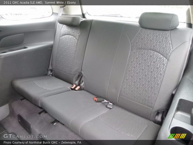 Summit White / Ebony 2011 GMC Acadia SLE AWD