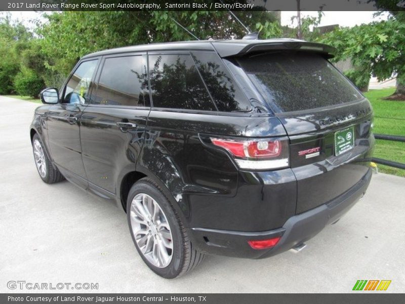 Santorini Black / Ebony/Ebony 2017 Land Rover Range Rover Sport Autobiography