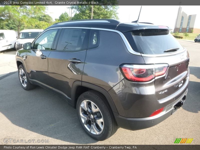 Granite Crystal Metallic / Black 2018 Jeep Compass Limited 4x4