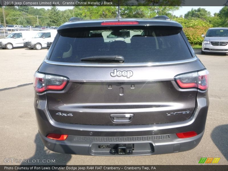 Granite Crystal Metallic / Black 2018 Jeep Compass Limited 4x4