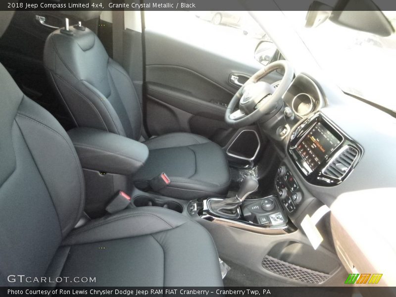 Granite Crystal Metallic / Black 2018 Jeep Compass Limited 4x4