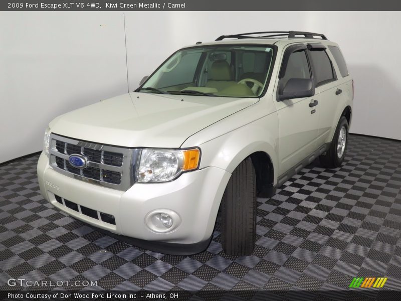 Kiwi Green Metallic / Camel 2009 Ford Escape XLT V6 4WD