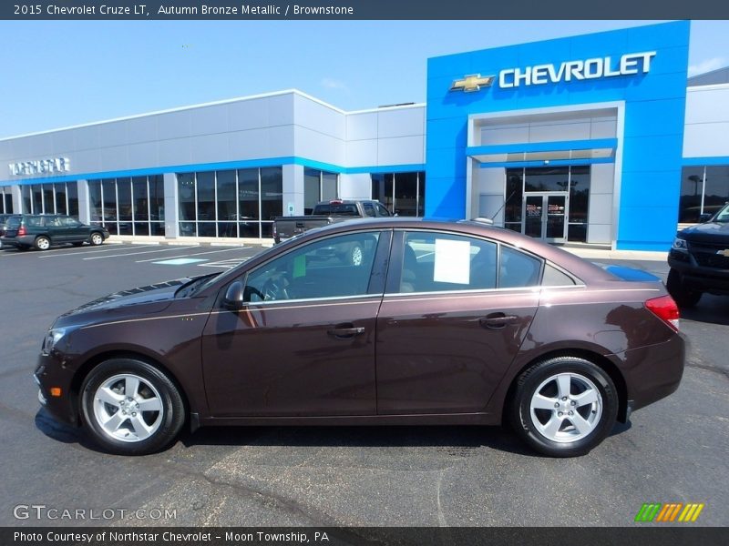 Autumn Bronze Metallic / Brownstone 2015 Chevrolet Cruze LT