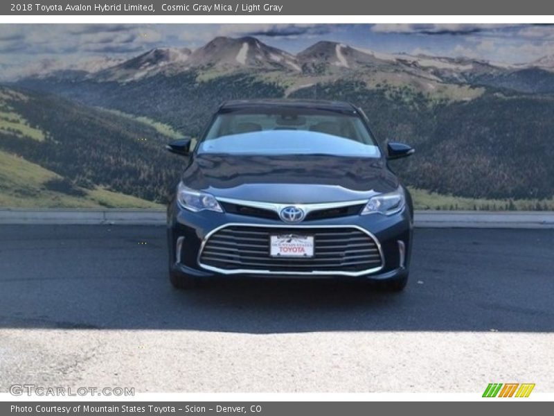 Cosmic Gray Mica / Light Gray 2018 Toyota Avalon Hybrid Limited