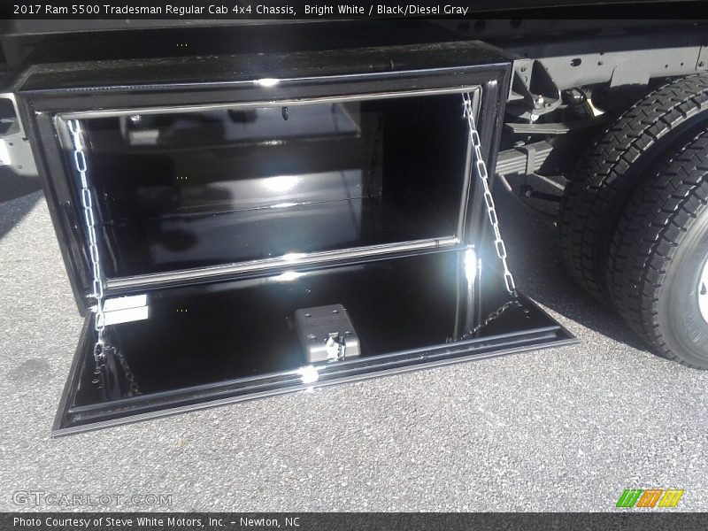 Bright White / Black/Diesel Gray 2017 Ram 5500 Tradesman Regular Cab 4x4 Chassis